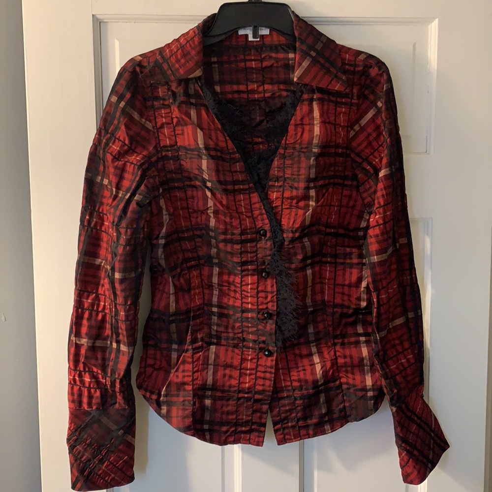 Flatiron Workshop Size 2 Button Down. - image 2